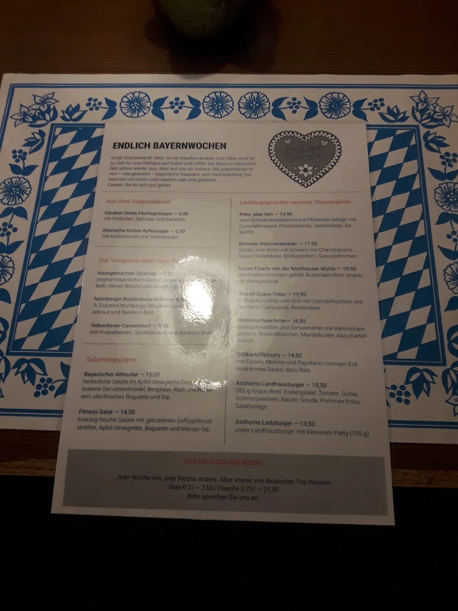 Speisekarte photo 1