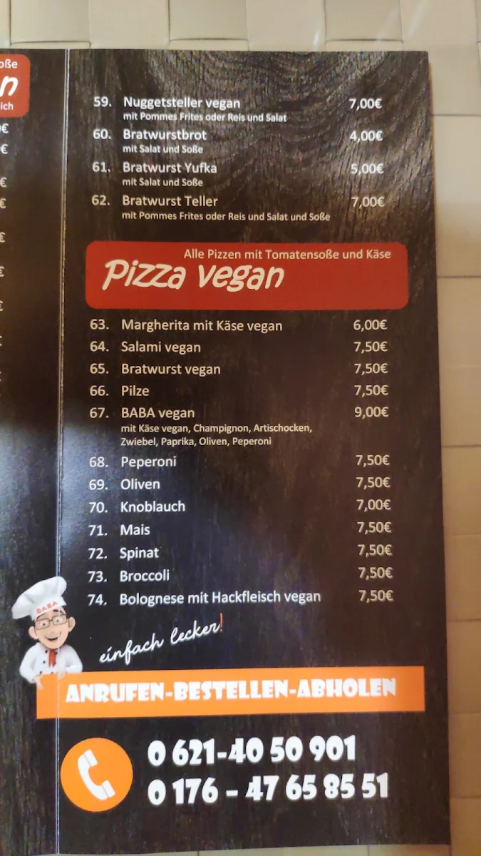 Speisekarte photo 5