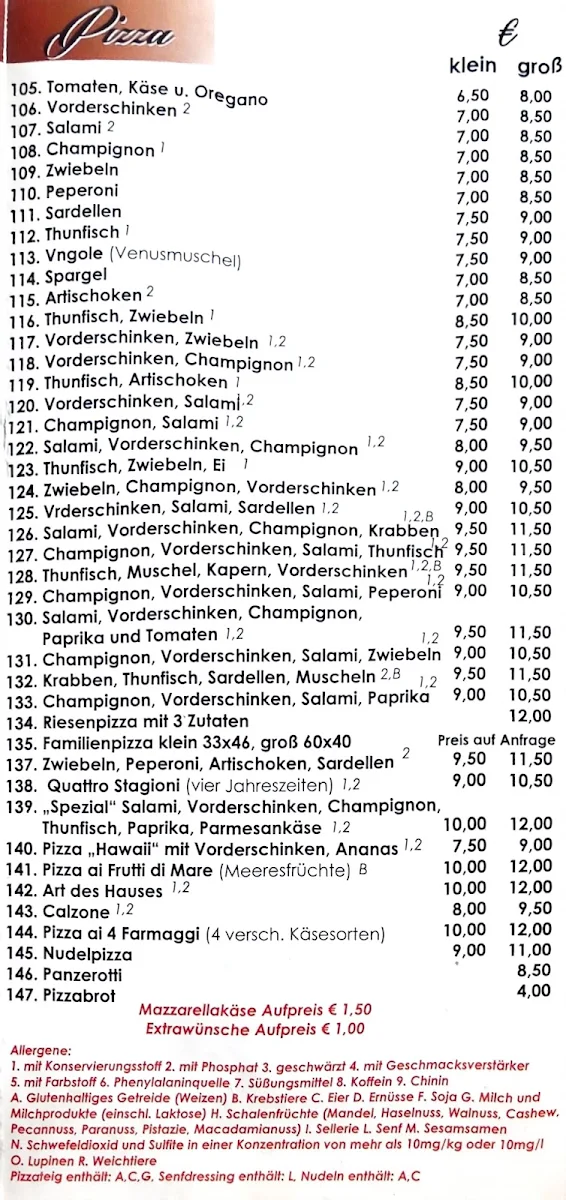 Speisekarte photo 4