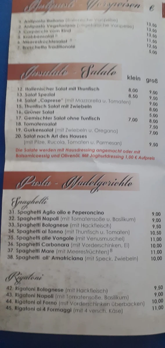 Speisekarte photo 6