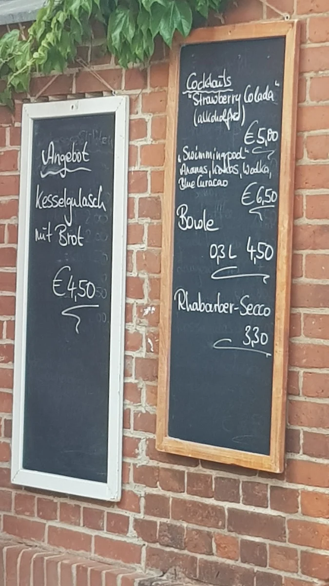 Speisekarte, Waldcafé - Oberlinhaus Rehaklinik