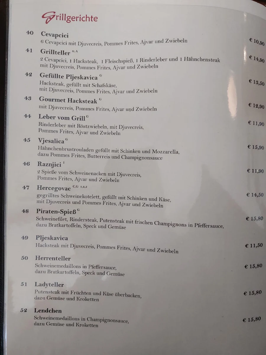 Speisekarte photo 3