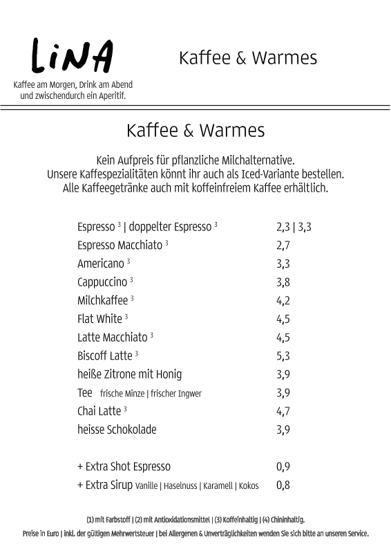Speisekarte photo 4