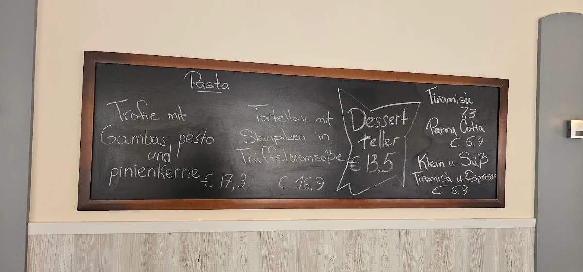 Speisekarte, Mamma Mia