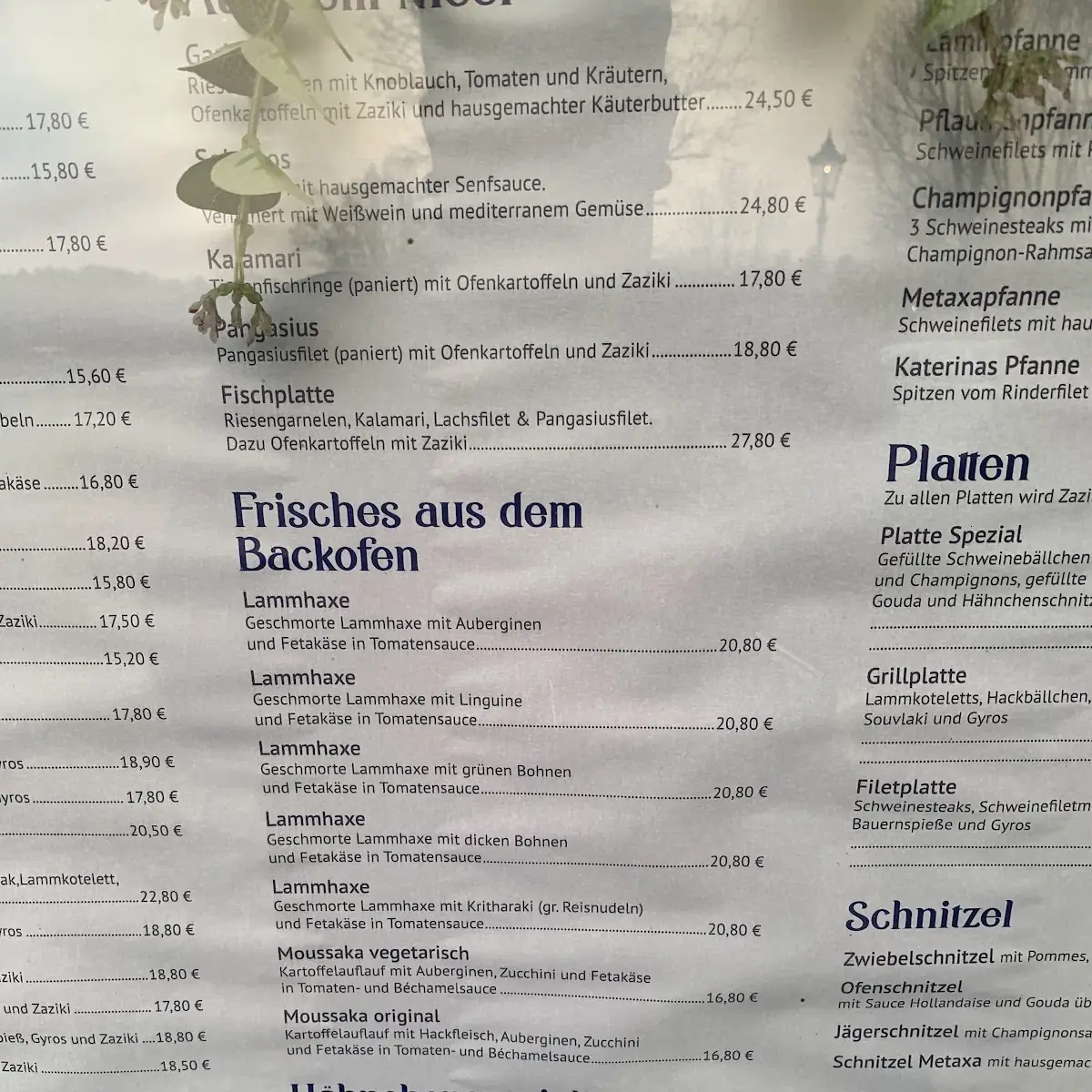 Speisekarte photo 1