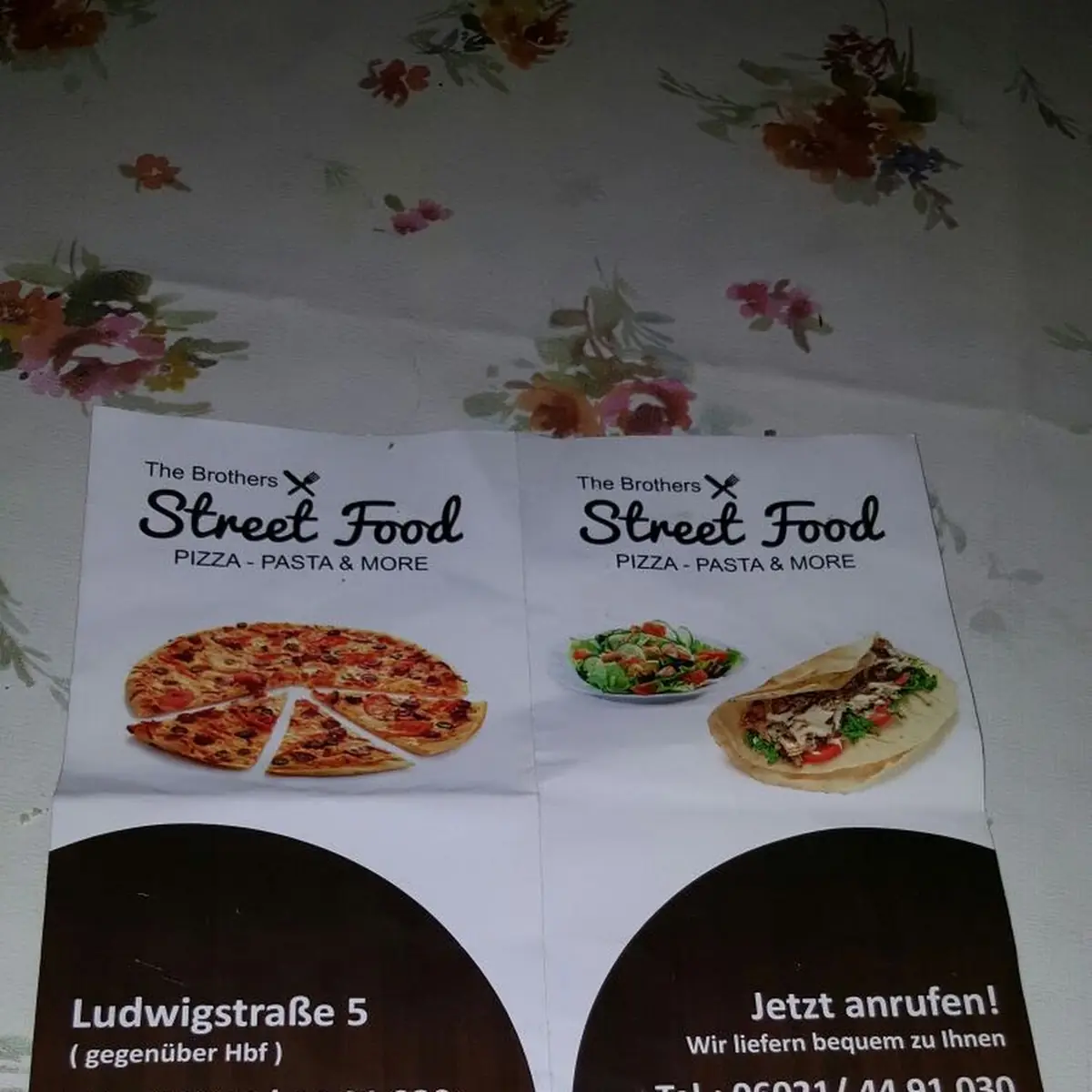 Speisekarte, The Brothers Street Food