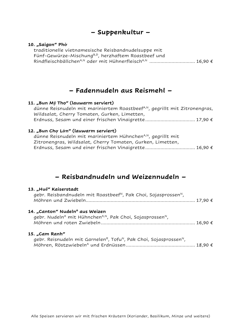 Speisekarte photo 5