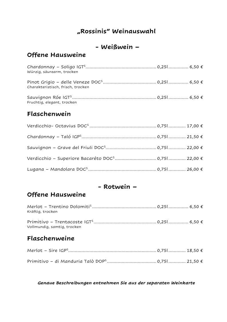 Speisekarte photo 7