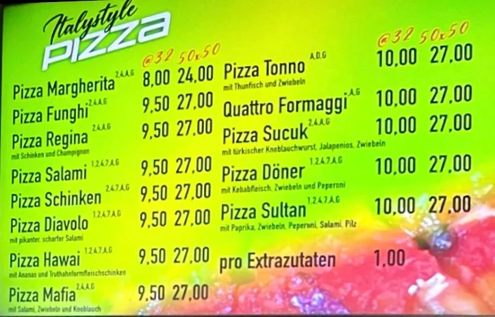 Speisekarte photo 4