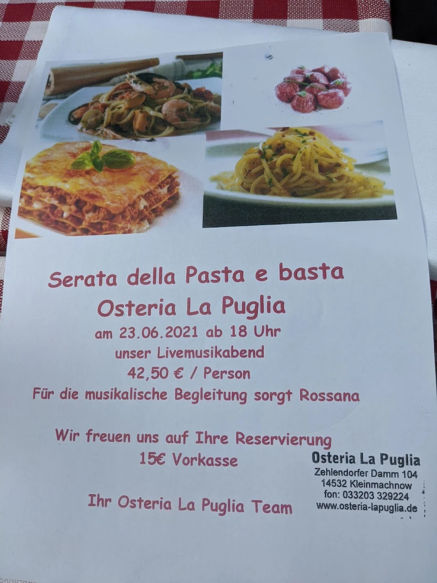Speisekarte photo 1