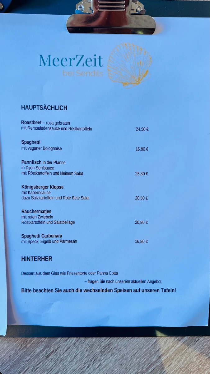 Speisekarte photo 2