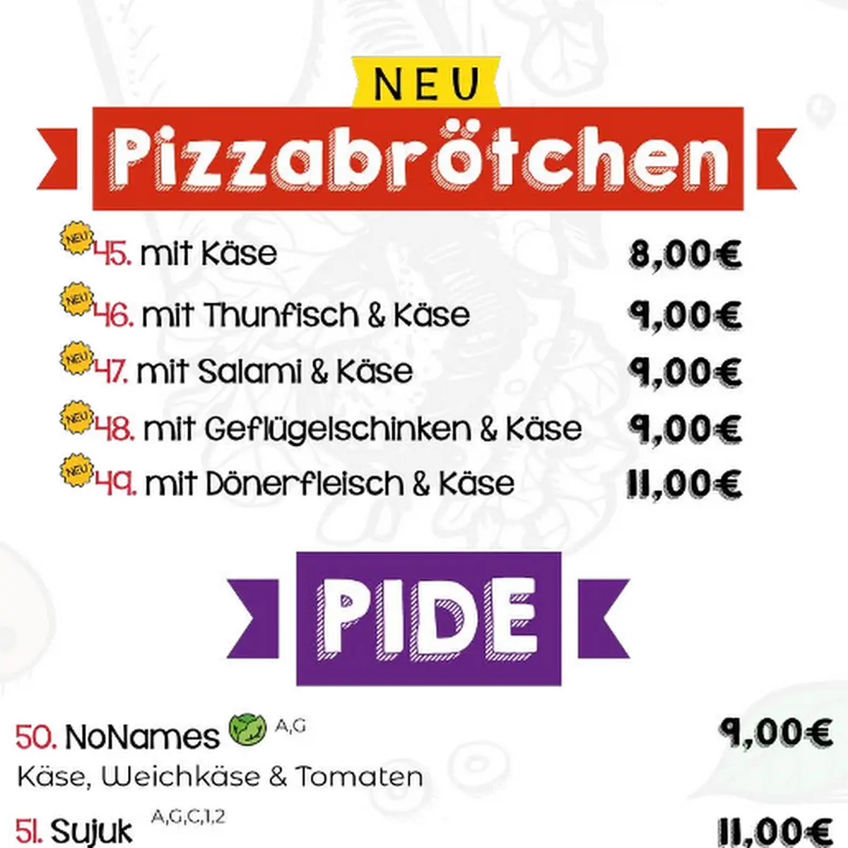 Speisekarte photo 1