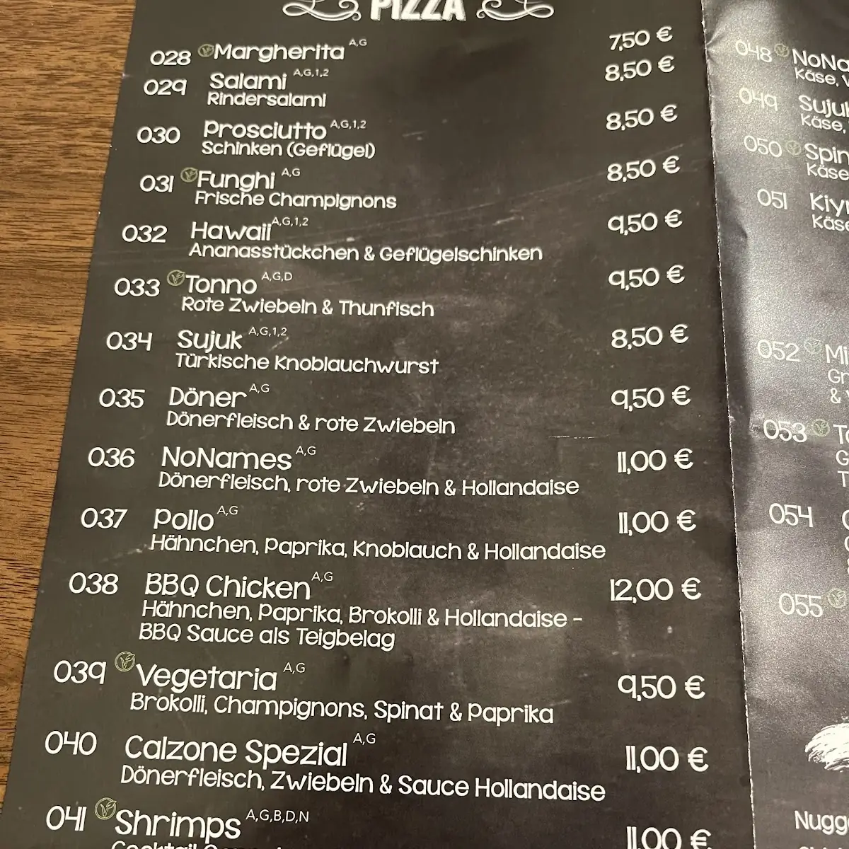 Speisekarte photo 8