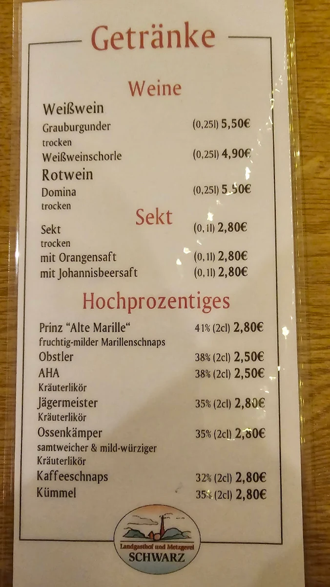 Speisekarte photo 2