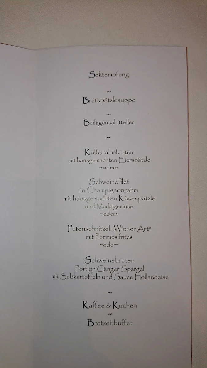 Speisekarte photo 6