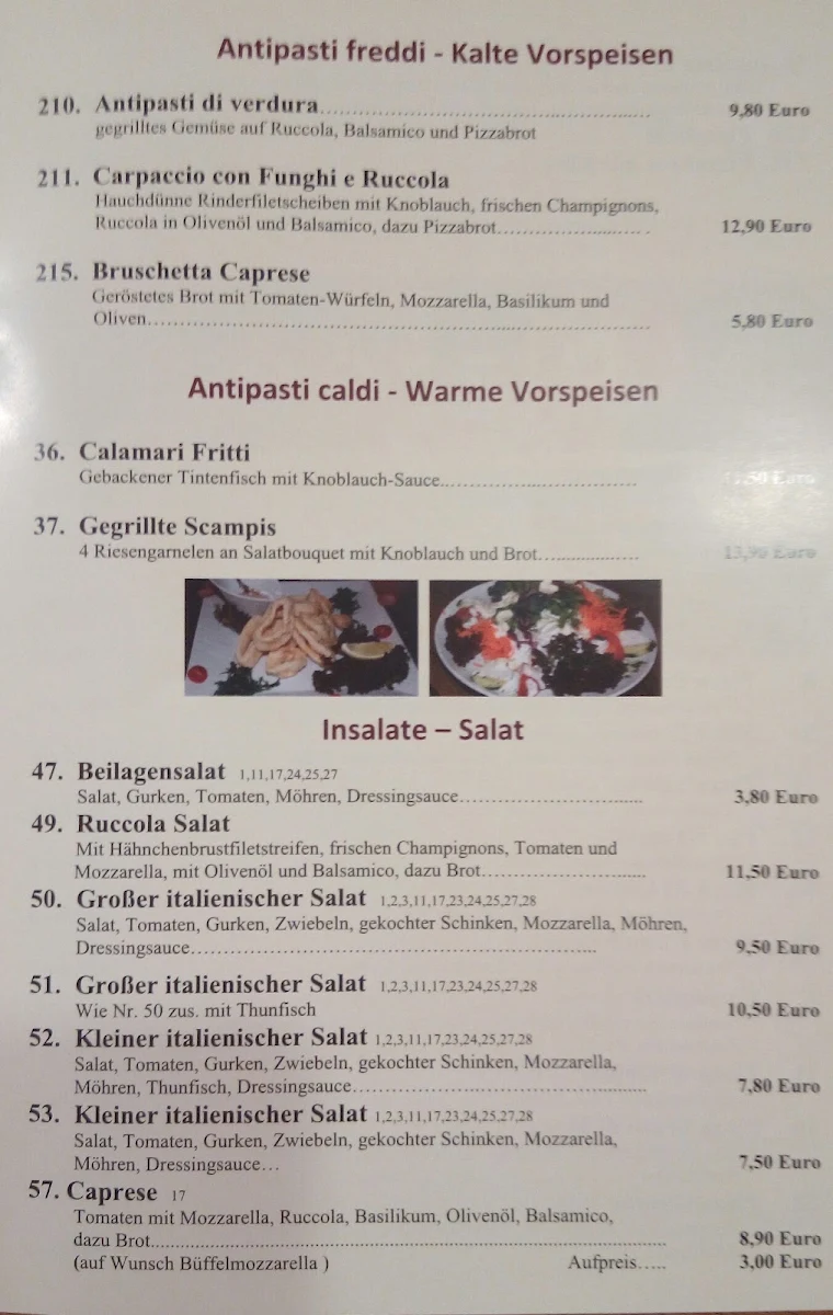 Speisekarte photo 1