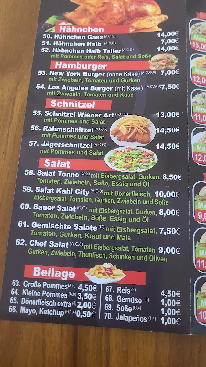 Speisekarte photo 2