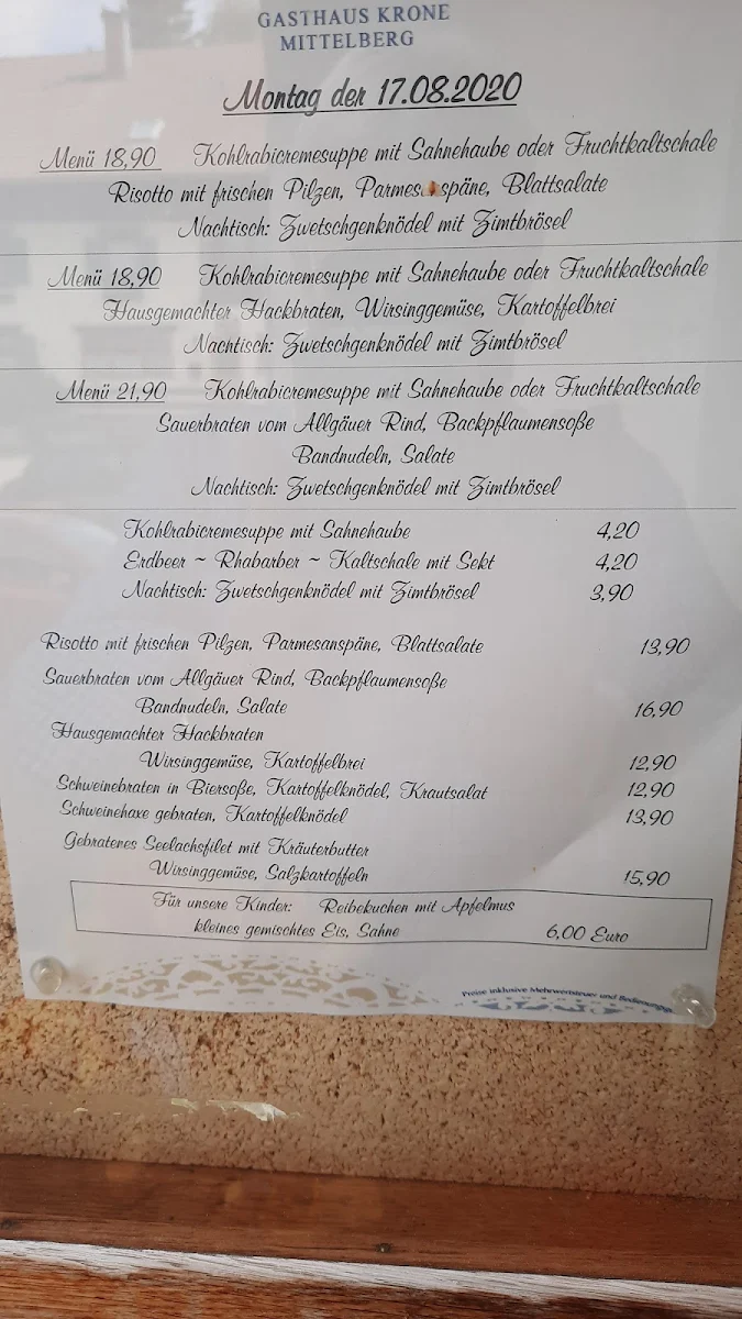 Speisekarte photo 7