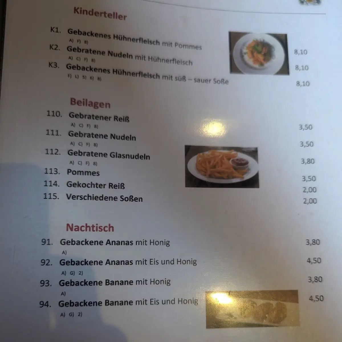 Speisekarte photo 10