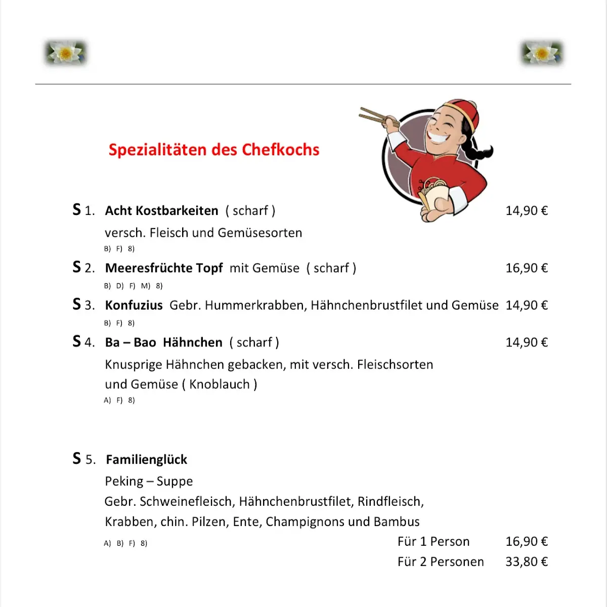 Speisekarte photo 7