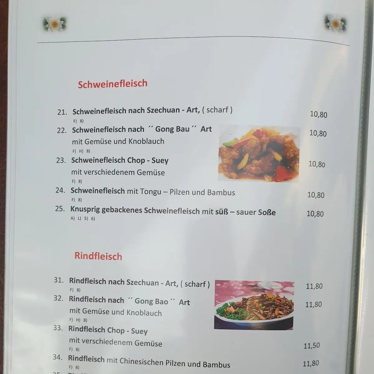 Speisekarte photo 9