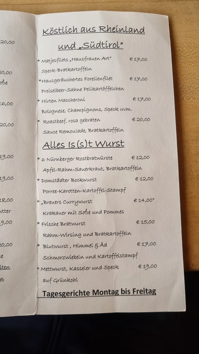 Speisekarte photo 4