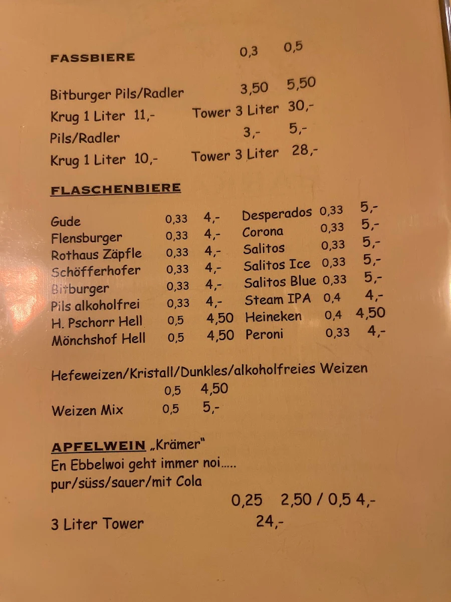 Speisekarte photo 1