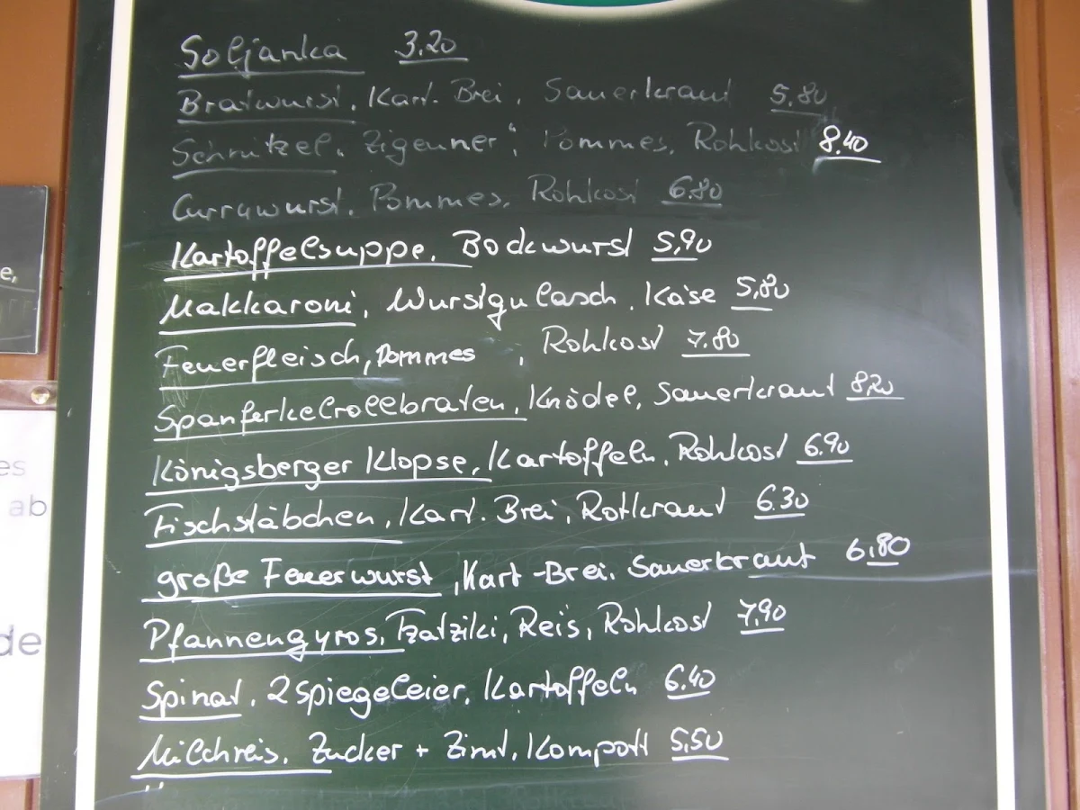 Speisekarte photo 6