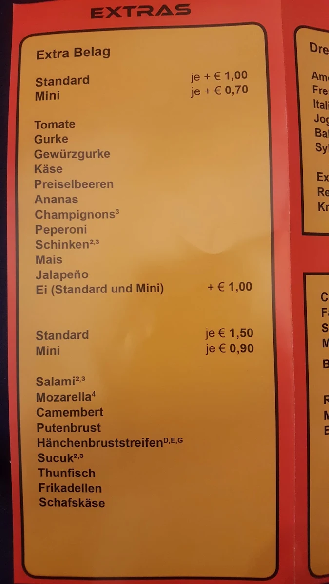 Speisekarte photo 6