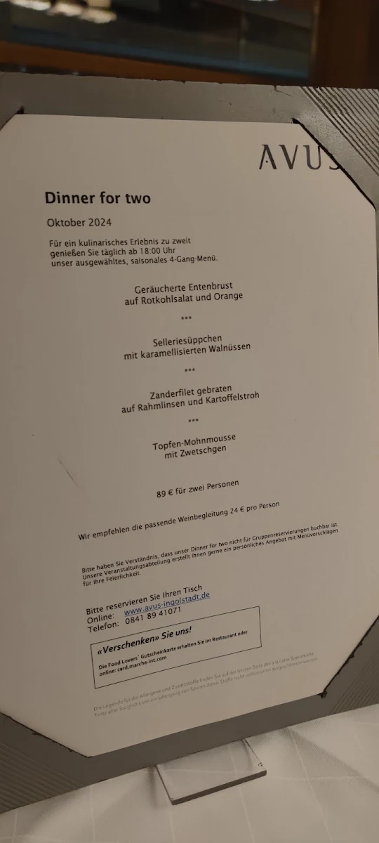 Speisekarte photo 2