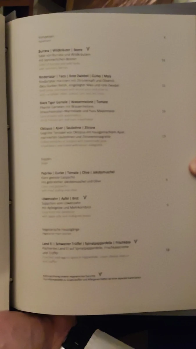 Speisekarte photo 6