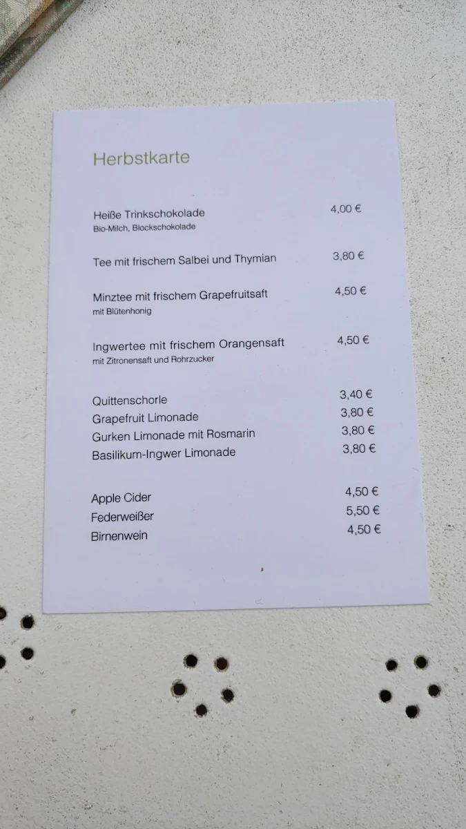 Speisekarte photo 2