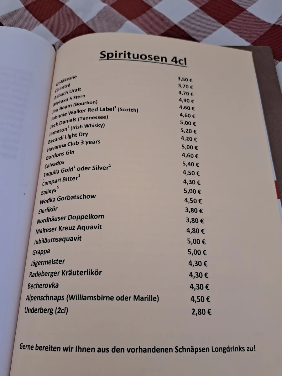 Speisekarte photo 1