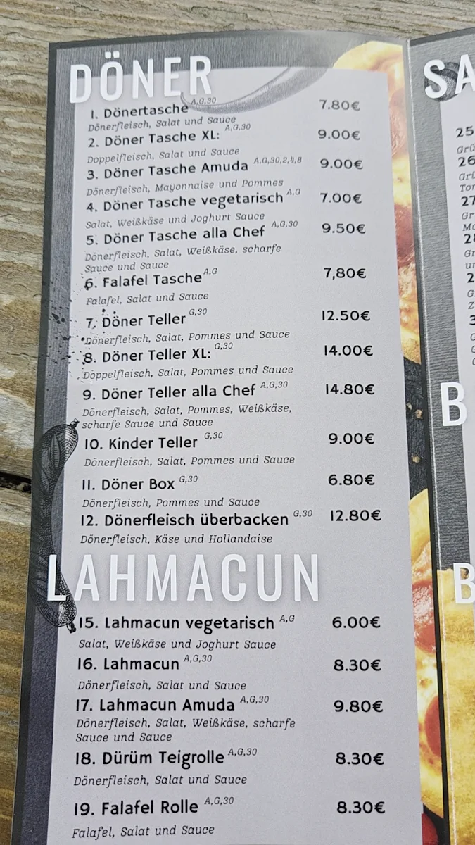 Speisekarte photo 3