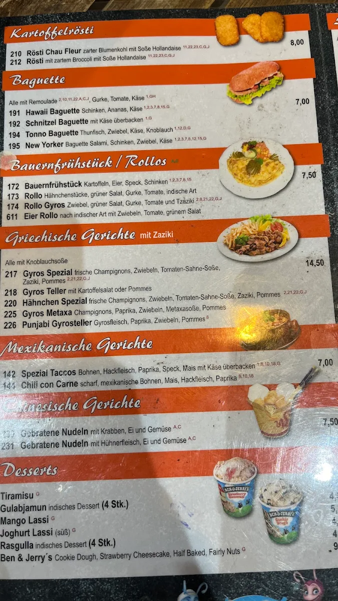 Speisekarte photo 5