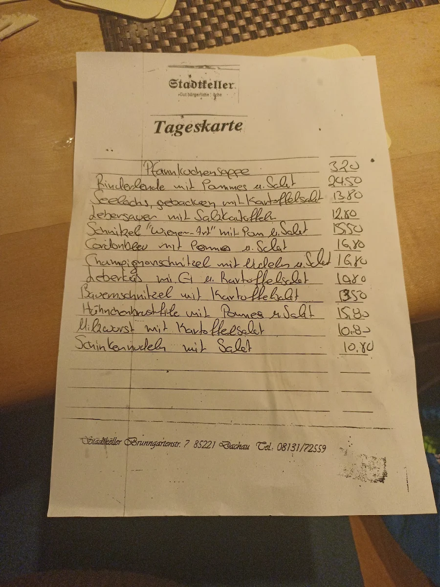 Speisekarte photo 9