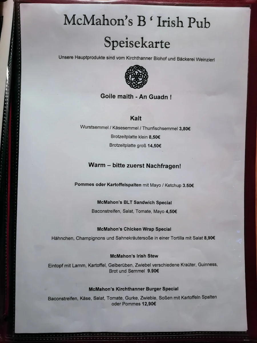 Speisekarte photo 4