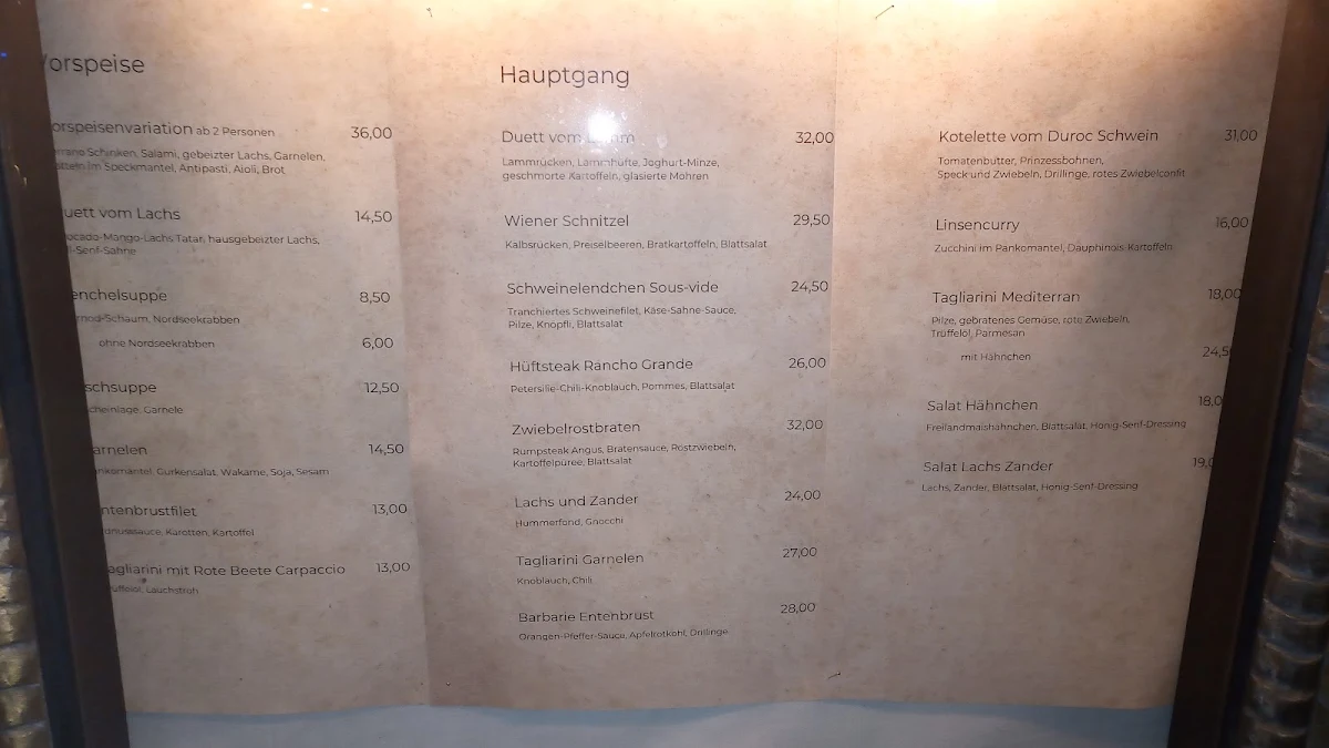 Speisekarte photo 2