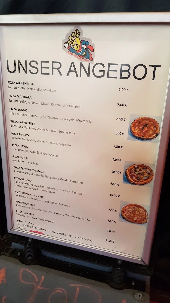 Speisekarte, Funky Frittata