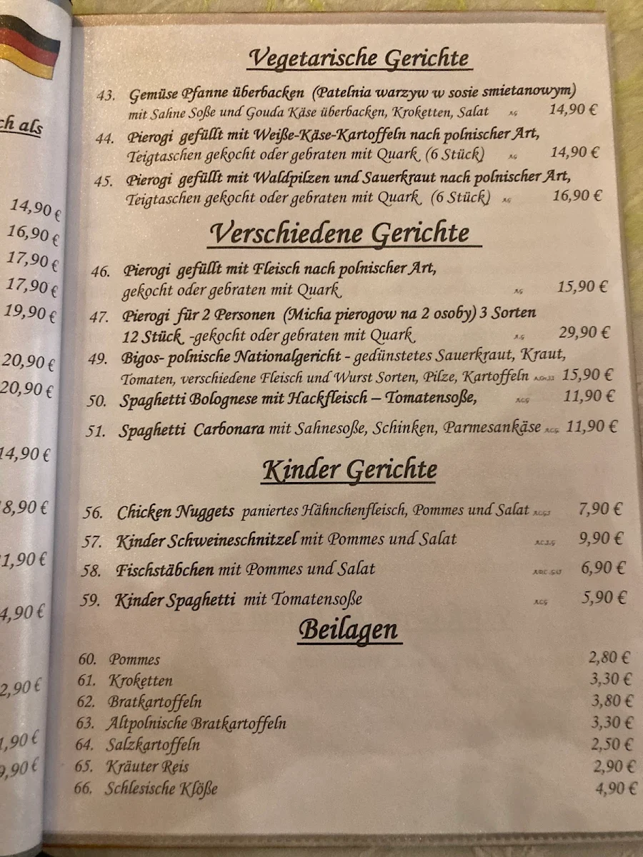 Speisekarte photo 9