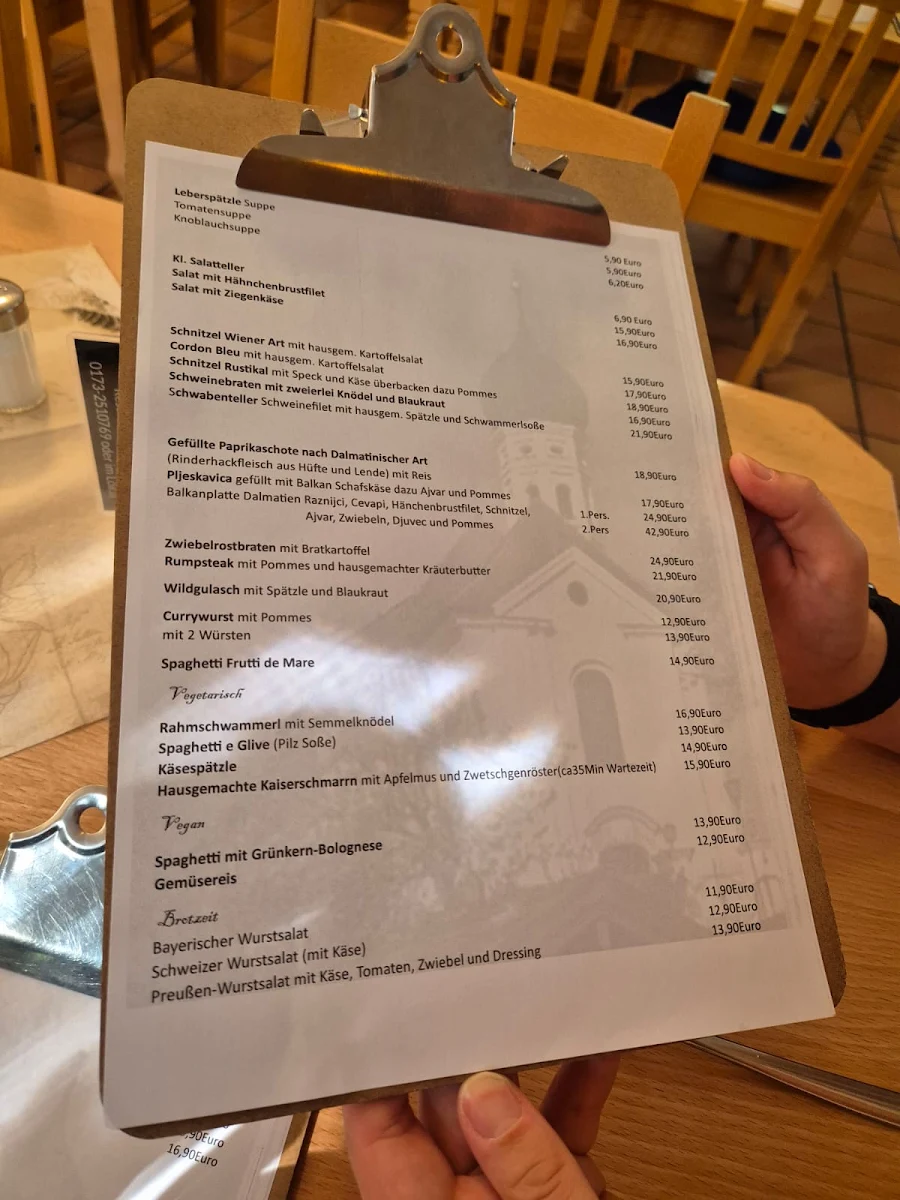Speisekarte photo 2