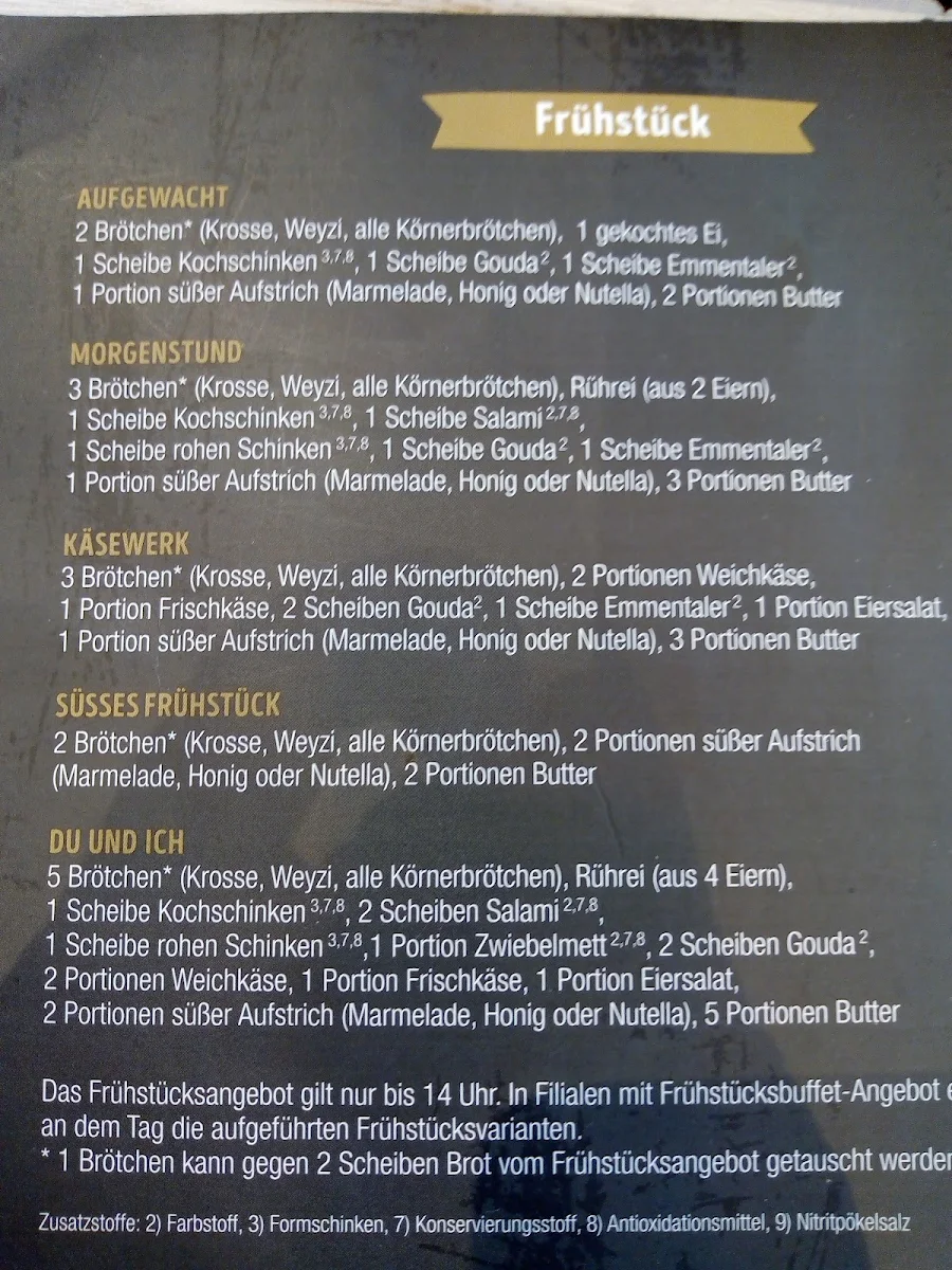Speisekarte photo 1