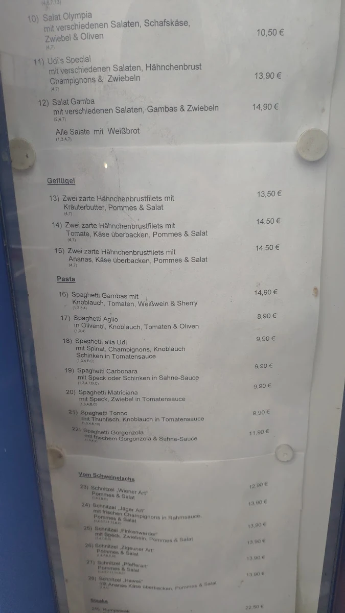 Speisekarte photo 2