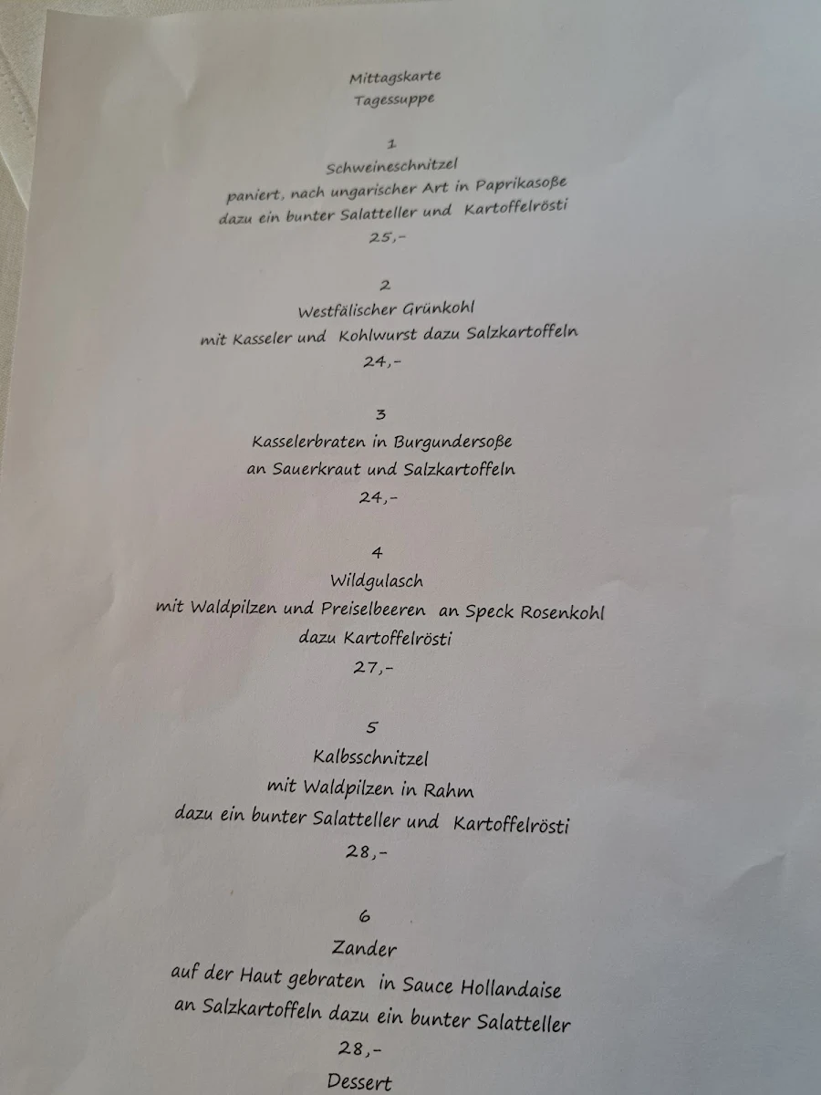 Speisekarte photo 1