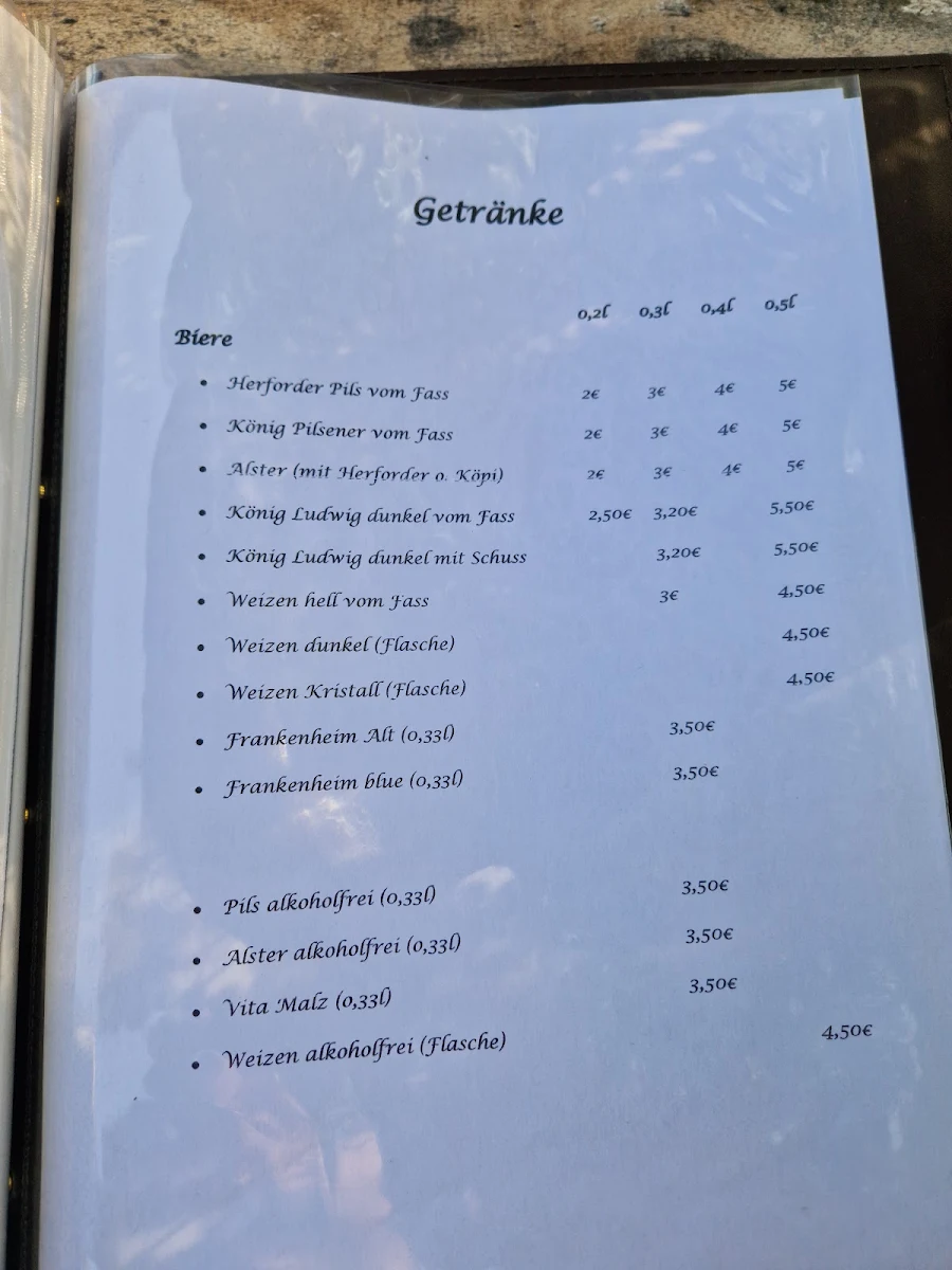 Speisekarte photo 4