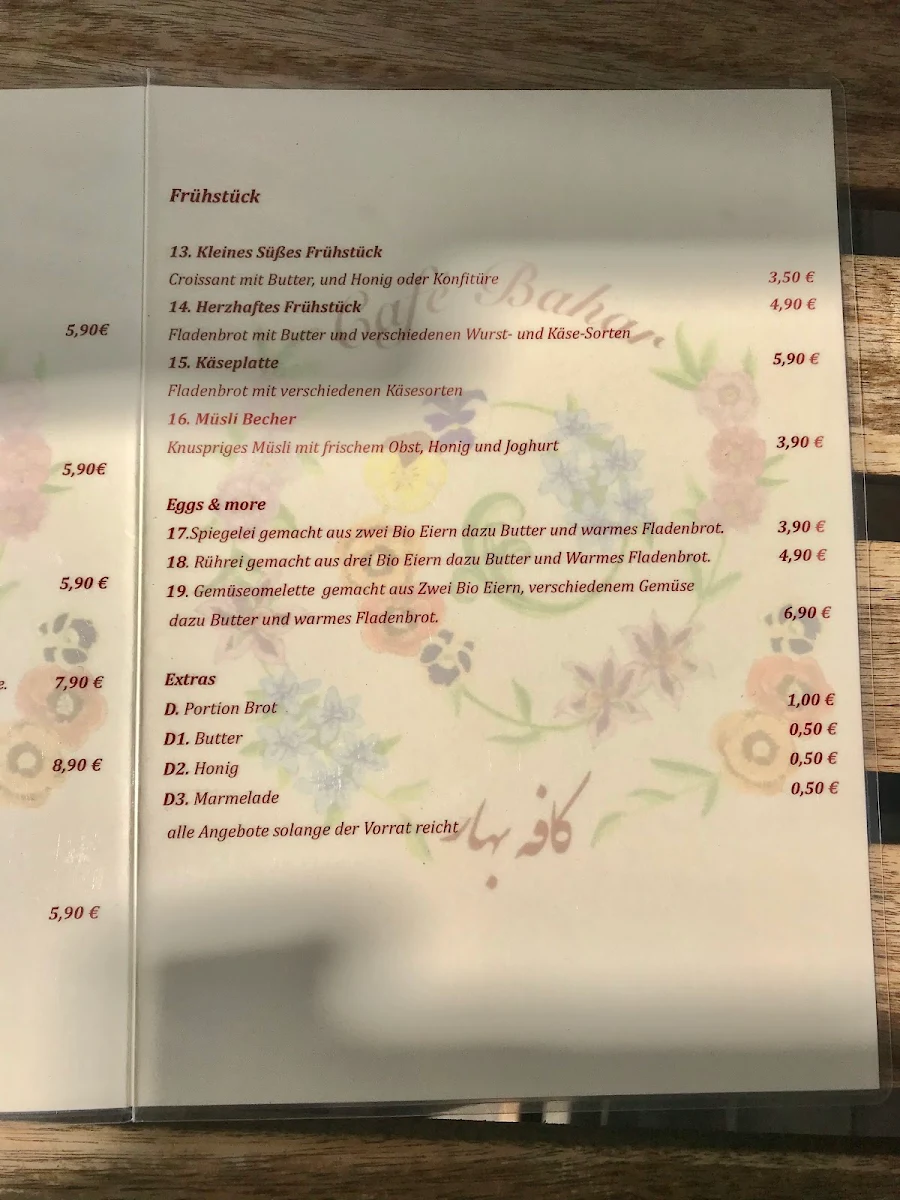 Speisekarte photo 6