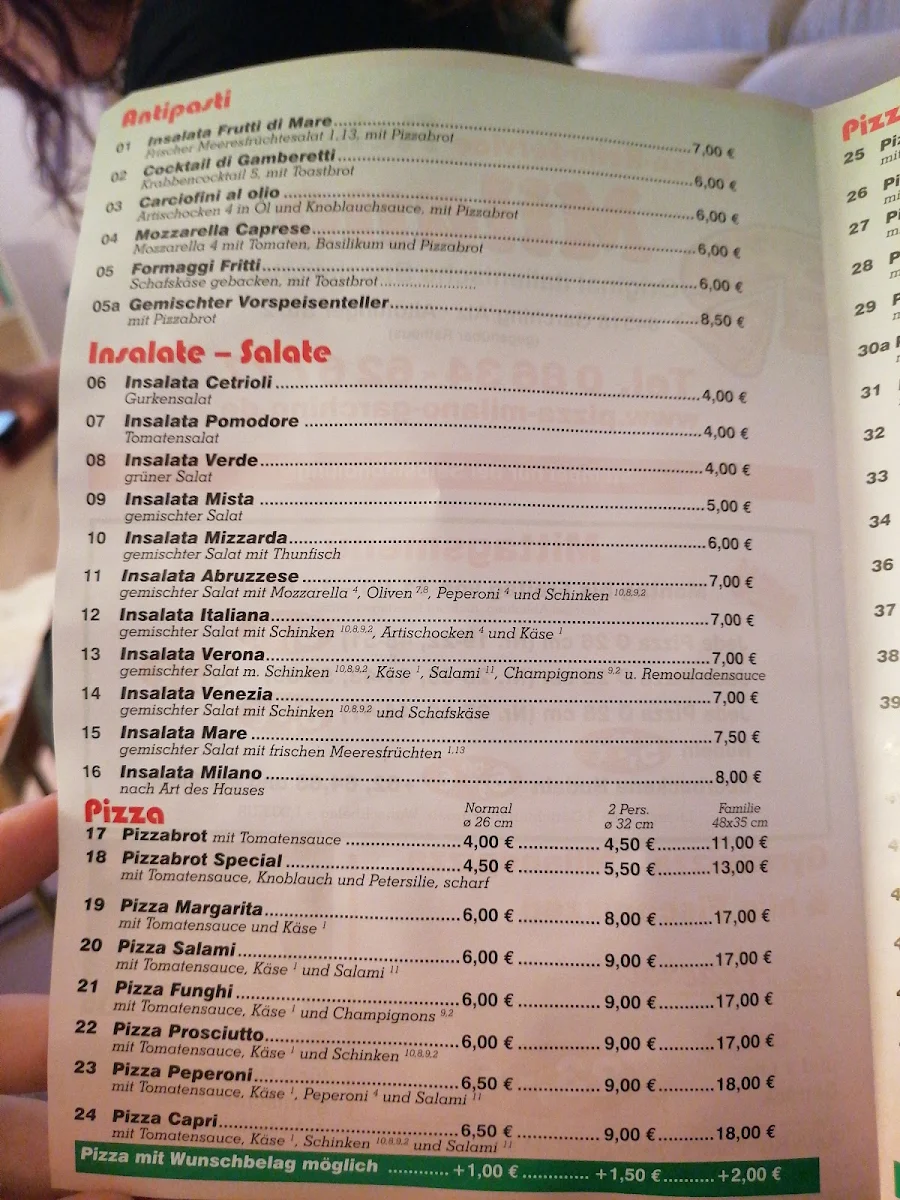 Speisekarte photo 2