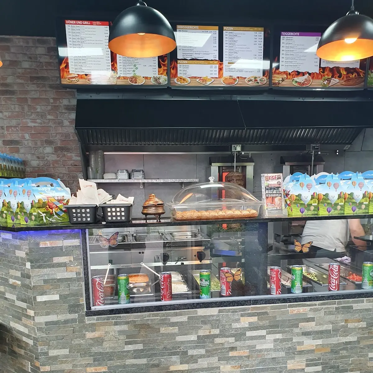 Atmosphäre, Ege Kebab/Döner und Pizzahaus