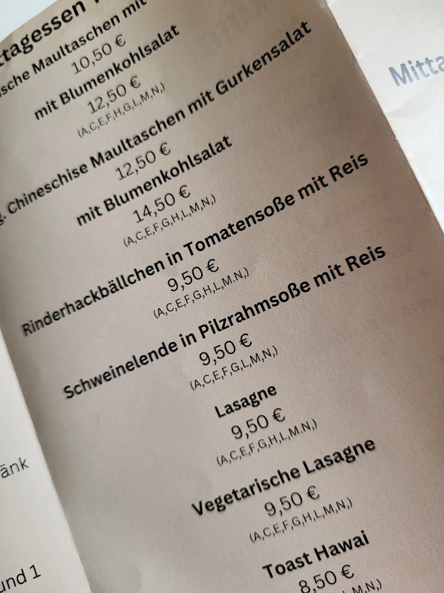 Speisekarte photo 5
