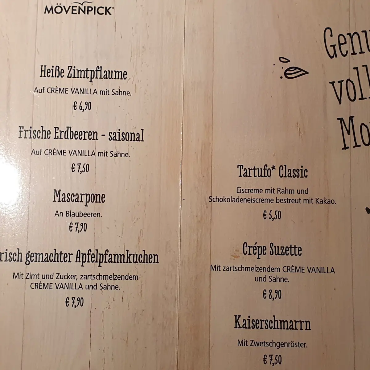 Speisekarte photo 6